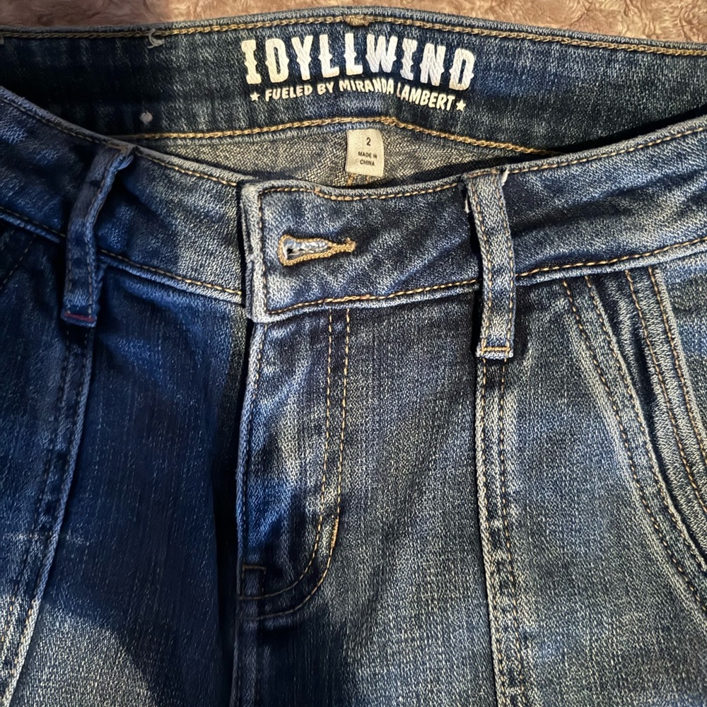 ldyllwind size 2 flare jeans